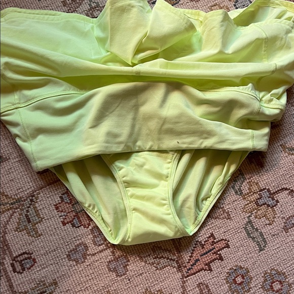 Women's Yellow Shorts - Picture 4 of 4